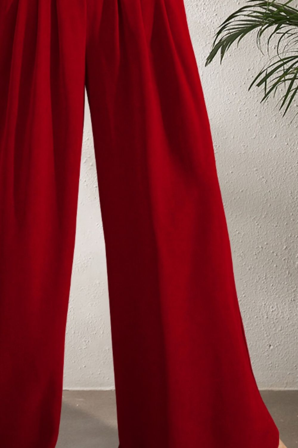 High Waist Wide Leg Pants Trendsi