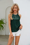 Sequin Grecian Neck Tank - Flyclothing LLC