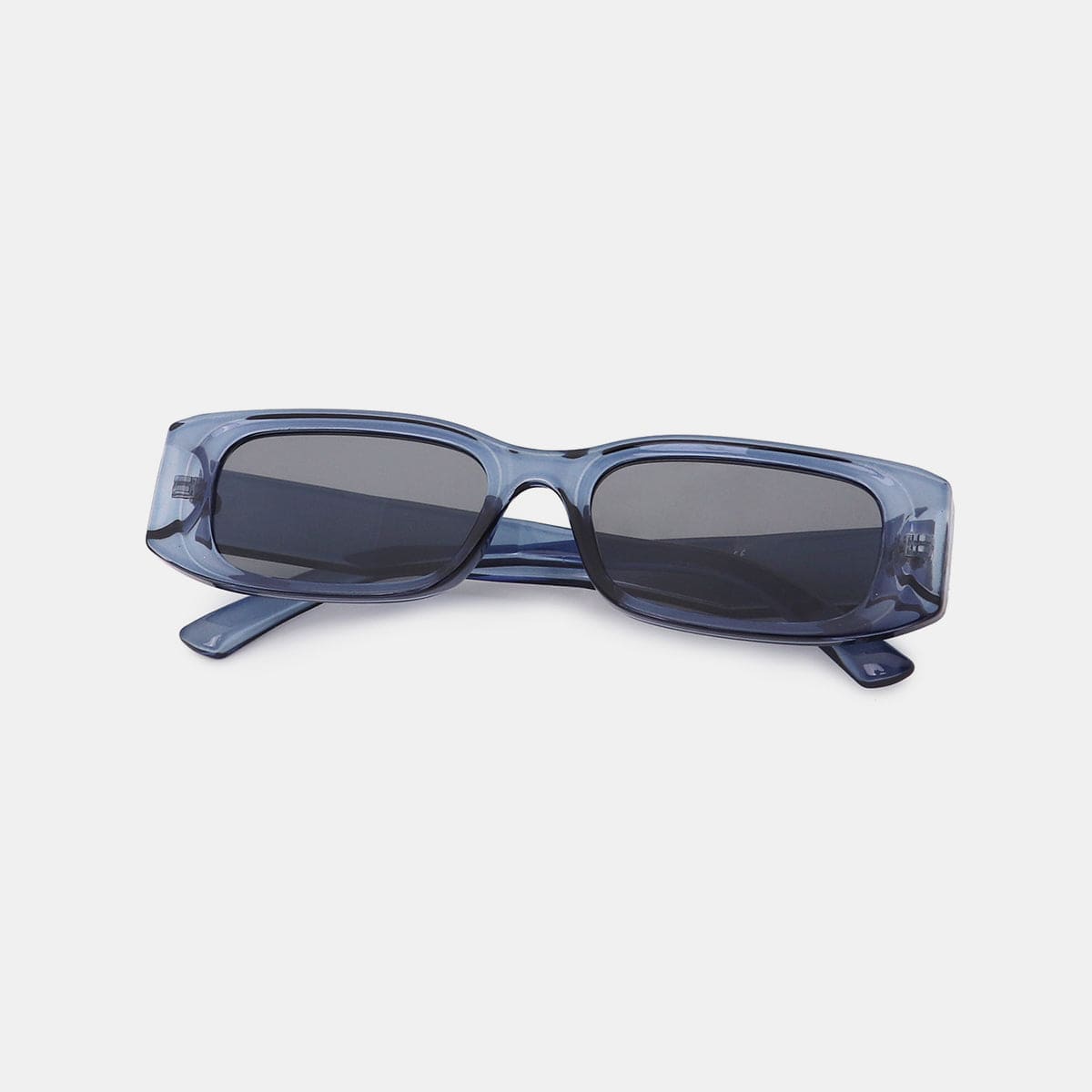 Polycarbonate Frame Rectangle Sunglasses - Trendsi