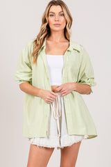 SAGE + FIG Striped Button Up Long Sleeve Shirt Trendsi