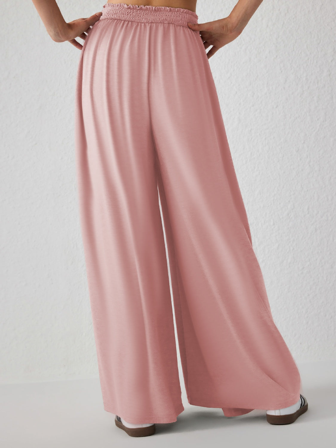 High Waist Wide Leg Pants Trendsi