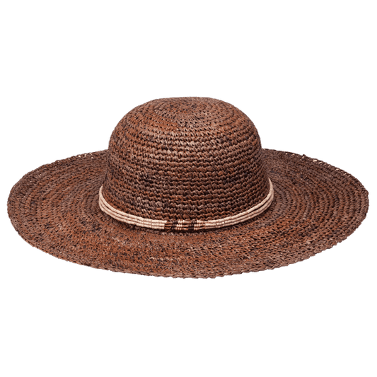 Peter Grimm Dark Brown Beach Getaway Hat