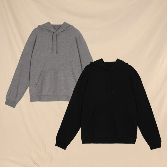 Black and Grey | Goldilocks™ Men’s Lounge Hoodie 2 Pack