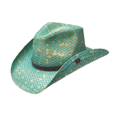 Peter Grimm Turquoise Boa Hat