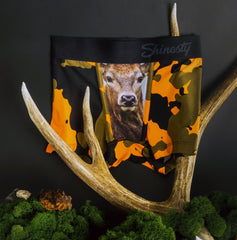 The Bambi Bunchers | Camo Deer Boy's Boxer Briefs