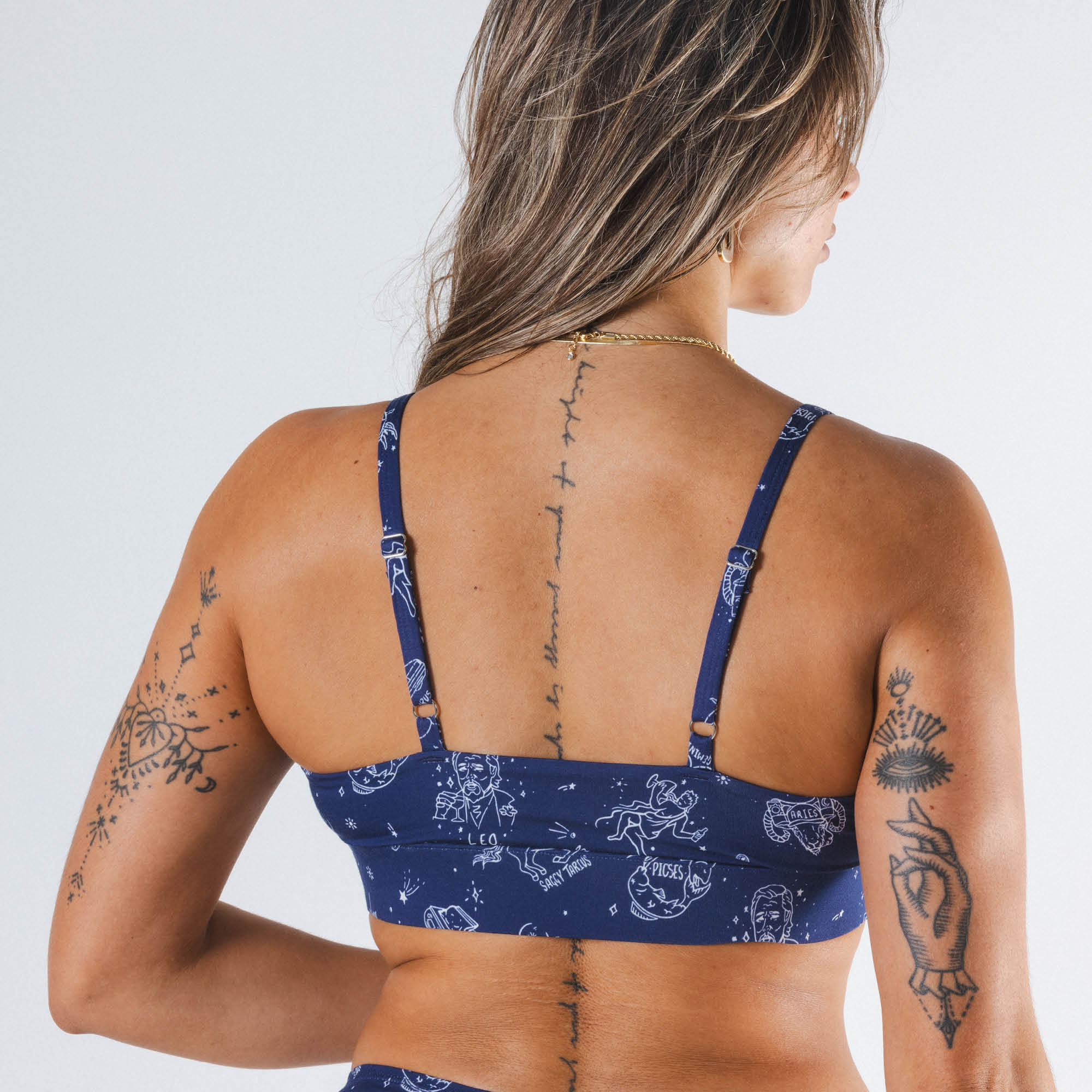 The Astrology Major | Glow in the Dark Astrological Signs Bralette