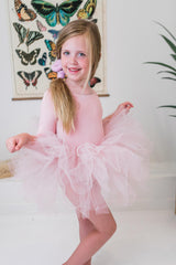 Ballet Pink 3/4 Tutu Leotard - Mila & Rose ®