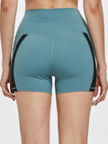 High Waist Active Shorts Trendsi