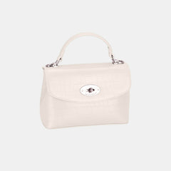 David Jones Texture PU Leather Handbag - Trendsi