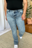 Judy Blue Full Size Medium Rise Bootcut Jeans - Trendsi