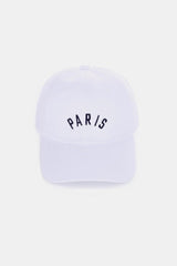 Gorra de béisbol bordada Zenana PARIS