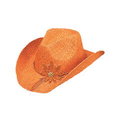 Peter Grimm Orange Calico Hat