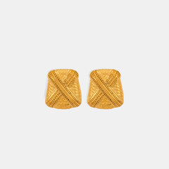 Titanium Steel Geometric Shape Earrings Trendsi