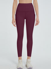 High Waist Active Leggings Trendsi