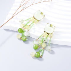 Acrylic Bead Dangle Earrings Trendsi