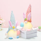 Easter Sequin Pointed Hat Faceless Gnome - Flyclothing LLC