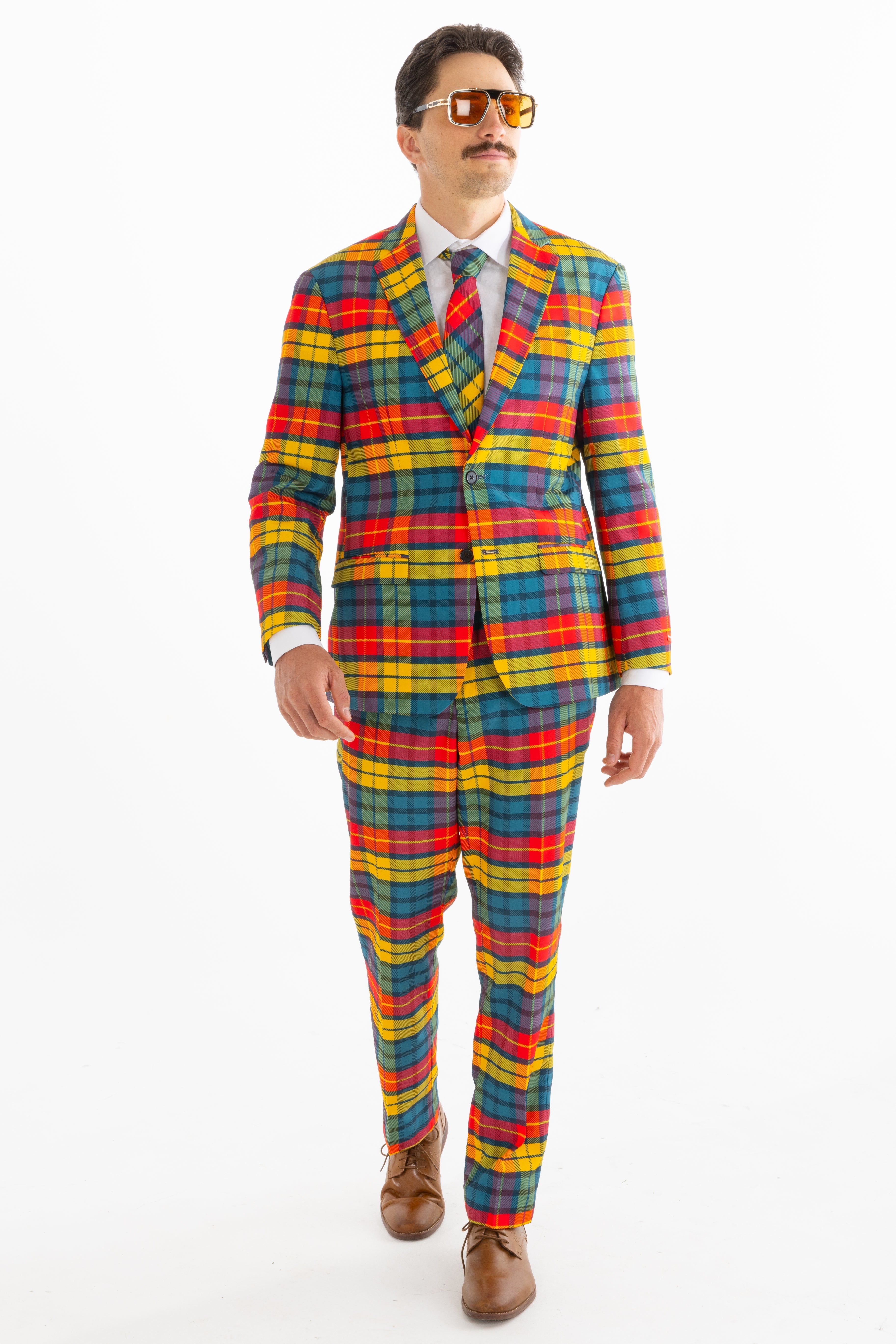 The Apple Cider | Fall Plaid Suit