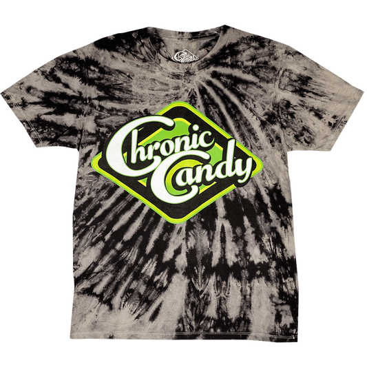 Chronic Candy T-Shirt - Black Tie Dye - Flyclothing LLC