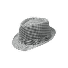 Peter Grimm Black/White Claxton Hat