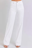 RISEN Full Size High Waist Straight Jeans - Trendsi