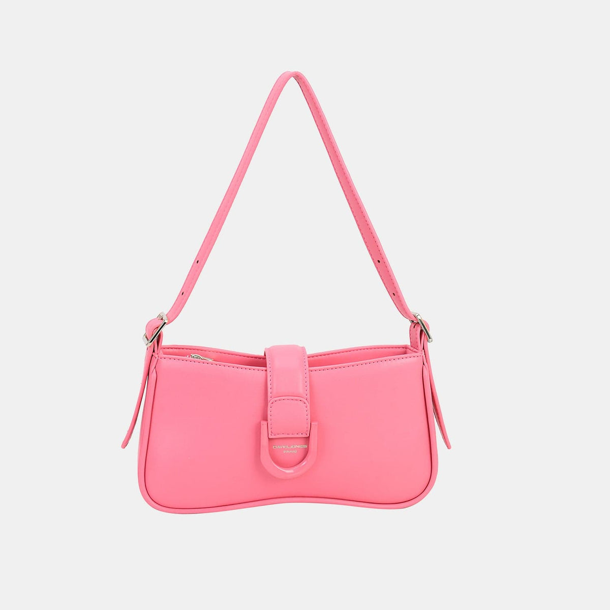 David Jones PU Leather Shoulder Bag - Trendsi