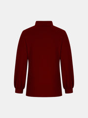 Full Size Mock Neck Long Sleeve T-Shirt