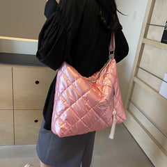 Quilted Nylon Travel Bag