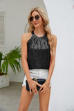 Sequin Grecian Neck Tank - Flyclothing LLC