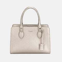 David Jones PU Leather Handbag - Trendsi