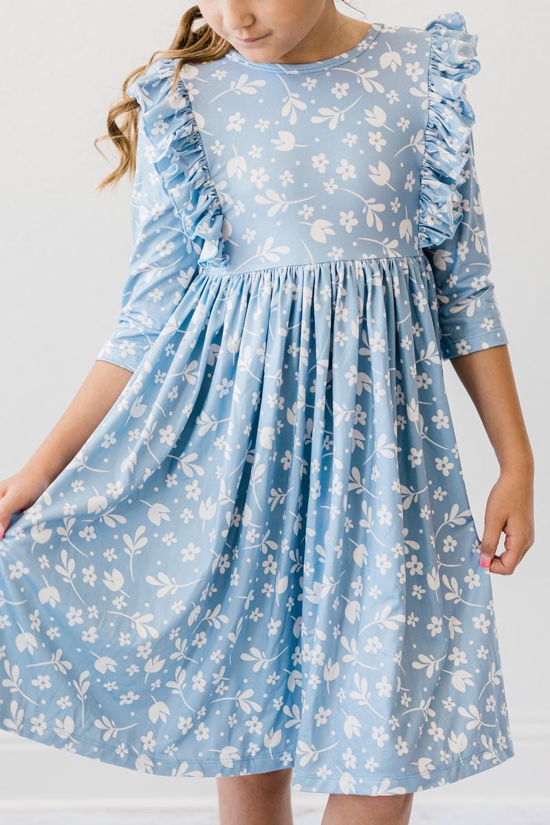 Bluebell 3/4 Ruffle Twirl Dress - Mila & Rose ®