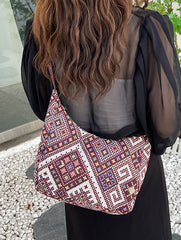 Geometric Adjustable Strap Crossbody Bag