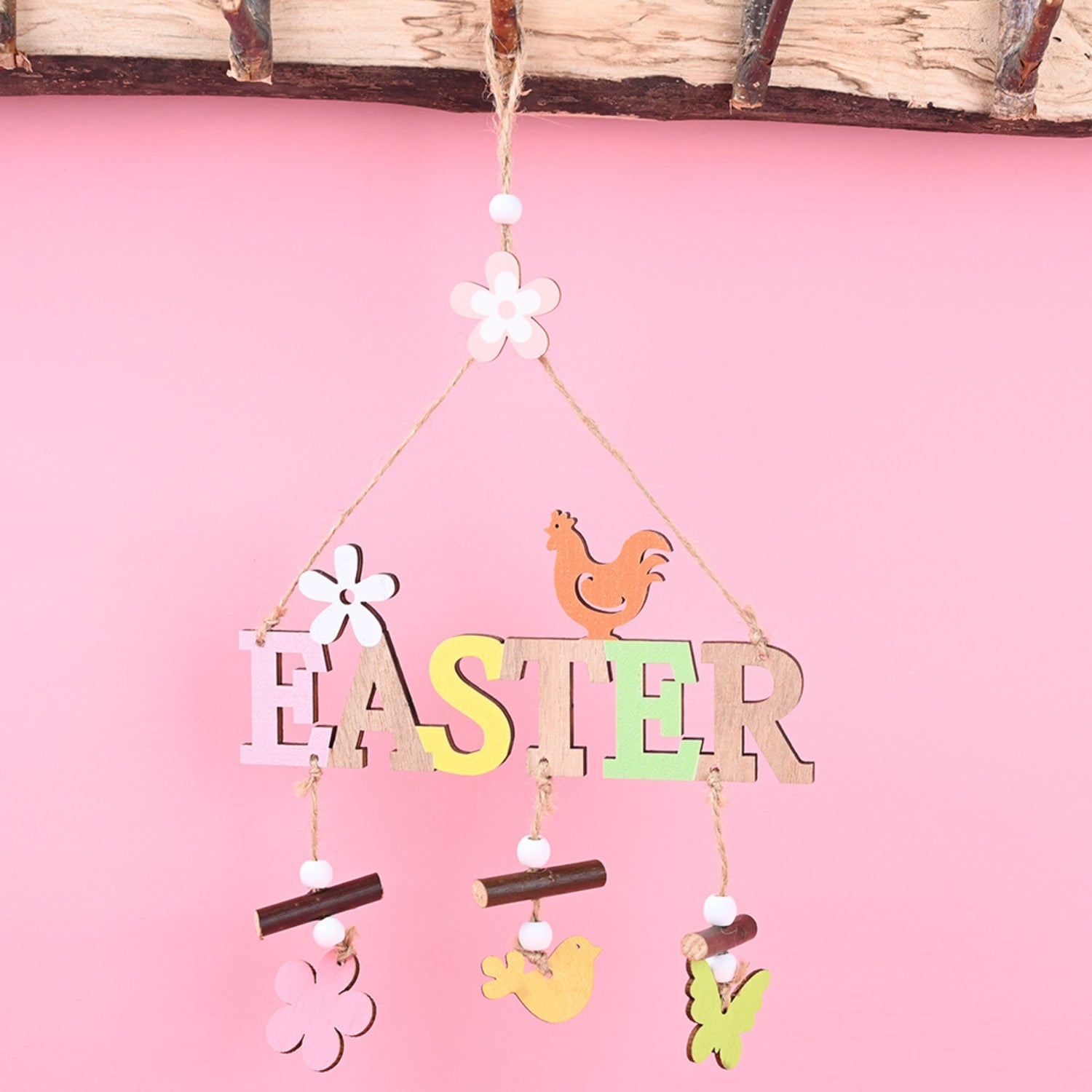 Easter Wooden Hanging Widget - Flyclothing LLC