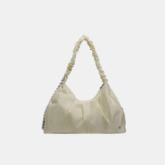 Ruched Large Tote Bag - Trendsi