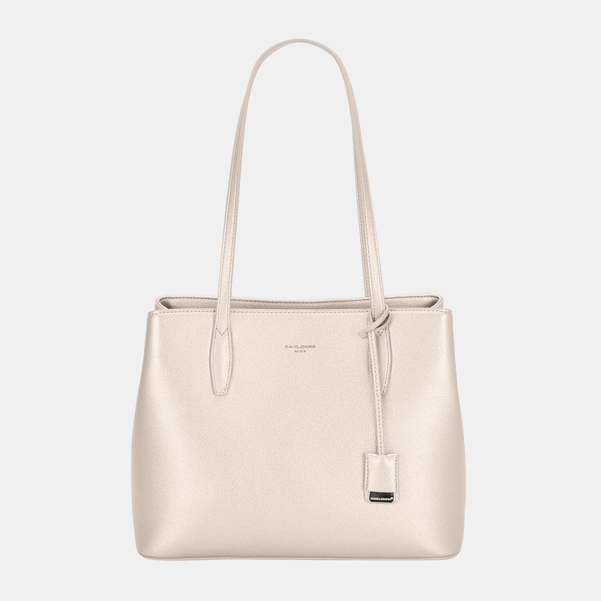 David Jones PU Leather Handbag - Trendsi