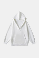 Basic Bae Air Scuba Kangaroo Pocket Long Sleeve Hoodie