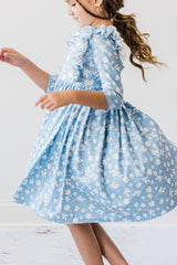 Bluebell 3/4 Ruffle Twirl Dress - Mila & Rose ®