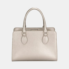 David Jones PU Leather Handbag - Trendsi