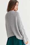 HYFVE Cable Knit V-Neck Sweater - Trendsi