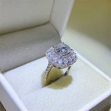 2 Carat Moissanite 925 Sterling Silver Ring Trendsi