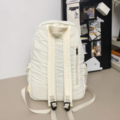 Drawstring Nylon Backpack Bag - Trendsi