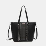 Nicole Lee USA Studded Decor Tote Bag Trendsi