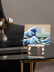 Relief The Great Wave off Kanagawa 3D Acrylic Painting - Trendsi