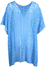 Cutout V-Neck Cover-Up with Tassel - Flyclothing LLC