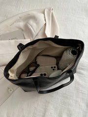 PU Leather Medium Shoulder Bag