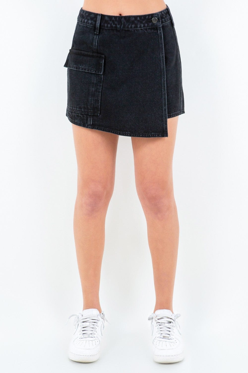 American Bazi Cargo Pocket Mini Skort - Trendsi