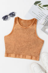 Round Neck Racerback  Tank Trendsi