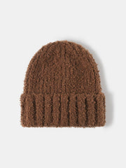 Thermal Teddy Knit Hat - Trendsi