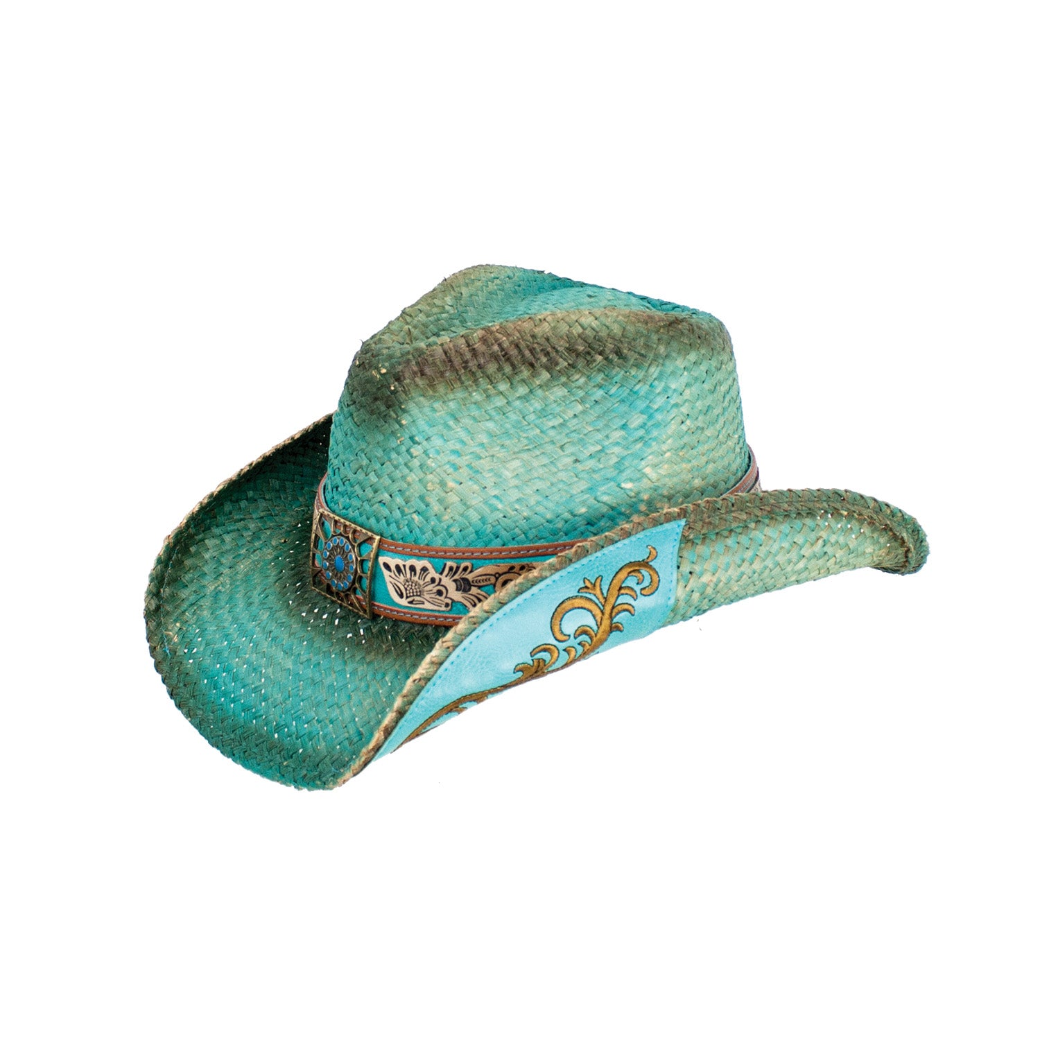 Peter Grimm Turquoise Etta Hat