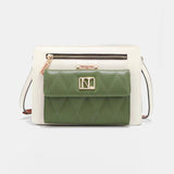 Nicole Lee USA Color Block Crossbody Bag Trendsi