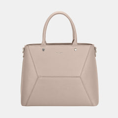 David Jones PU Leather Handbag - Trendsi